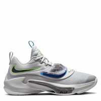 Nike Zoom Freak 3 Basketball Shoes Grey/Purple/Grn Мъжки баскетболни маратонки