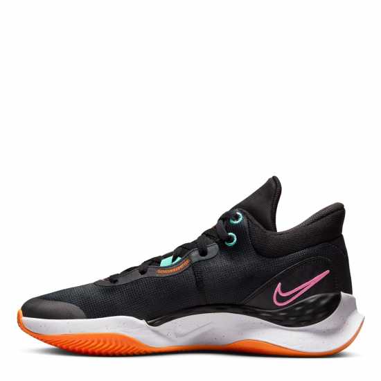 Nike Мъжки Маратонки За Баскетбол Renew Elevate Iii Mens Basketball Shoes Black/Pink - Мъжки баскетболни маратонки