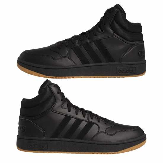Adidas Hoops 3.0 Mid Basketball Trainers Mens Adidas Hoops 3.0 Mid Basketball Trainers Mens
