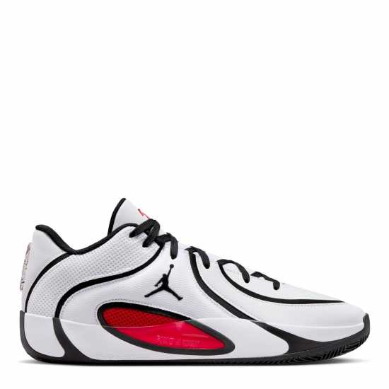 Air Jordan Men's Tatum Basketball Trainers White/Red Air Jordan Men's Tatum Basketball Trainers White/Red