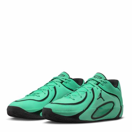 Air Jordan Men's Tatum Basketball Trainers Зелено/Черно Air Jordan Men's Tatum Basketball Trainers Зелено/Черно