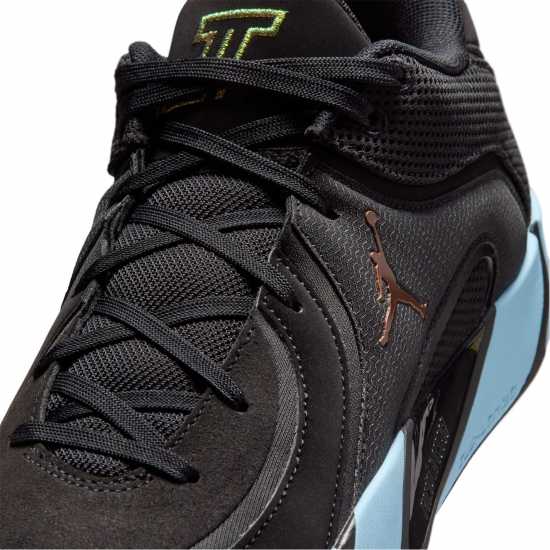Air Jordan Tatum Basketball Trainers Black/Ice Blue Air Jordan Tatum Basketball Trainers Black/Ice Blue