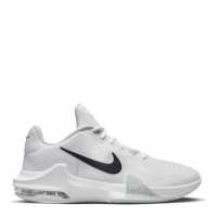 Nike Air Max Impact 4 Basketball Shoes White/Black Мъжки баскетболни маратонки