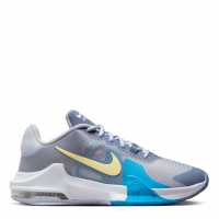Nike Air Max Impact 4 Basketball Shoes Grey/Yellow/Blu Мъжки баскетболни маратонки