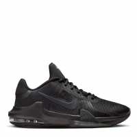Nike Мъжки Маратонки За Баскетбол Air Max Impact 4 Mens Basketball Shoes Black/Grey Мъжки баскетболни маратонки