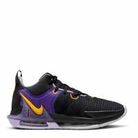Nike Lebron Witness 7 Basketball Shoes Black/Gold/Purp Мъжки баскетболни маратонки