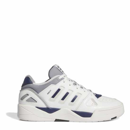 Adidas Midcity Low Shoes Mens White/Blue Мъжки баскетболни маратонки