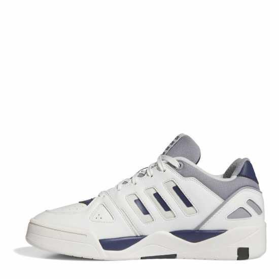 Adidas Midcity Low Shoes Mens White/Blue Мъжки баскетболни маратонки