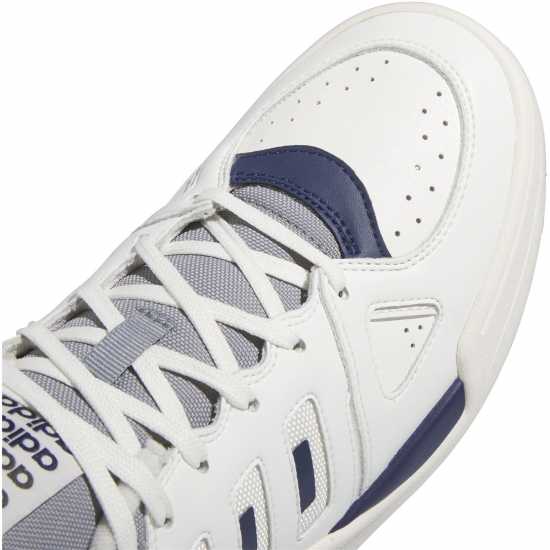 Adidas Midcity Low Shoes Mens White/Blue Мъжки баскетболни маратонки