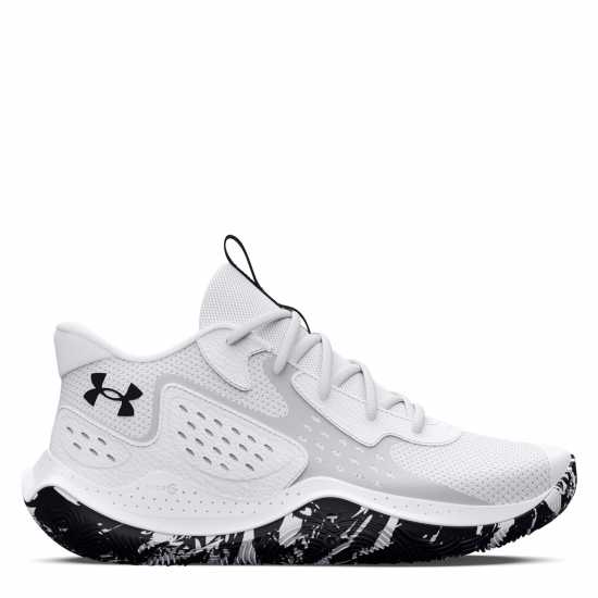Under Armour Jet 23 Basketball Shoes Mens White/Halo Grey Баскетболни маратонки
