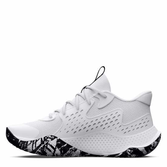 Under Armour Jet 23 Basketball Shoes Mens White/Halo Grey Баскетболни маратонки