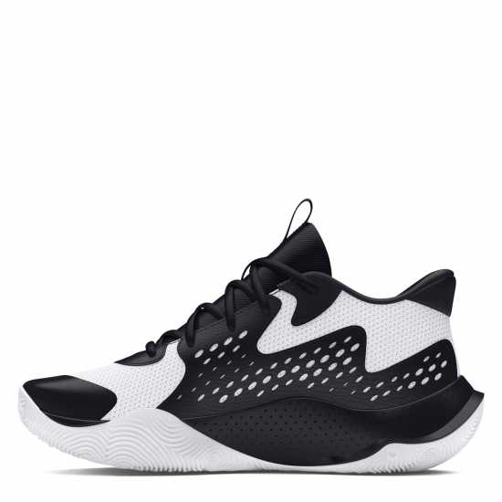 Under Armour Armour UA Jet '23 Basketball Shoes Unisex Черно/Бяло/Черно Under Armour Armour UA Jet '23 Basketball Shoes Unisex Черно/Бяло/Черно