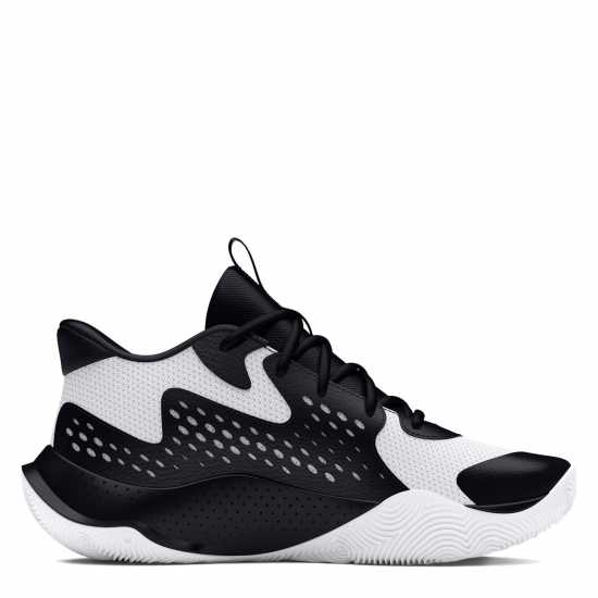 Under Armour Armour UA Jet '23 Basketball Shoes Unisex Черно/Бяло/Черно Under Armour Armour UA Jet '23 Basketball Shoes Unisex Черно/Бяло/Черно