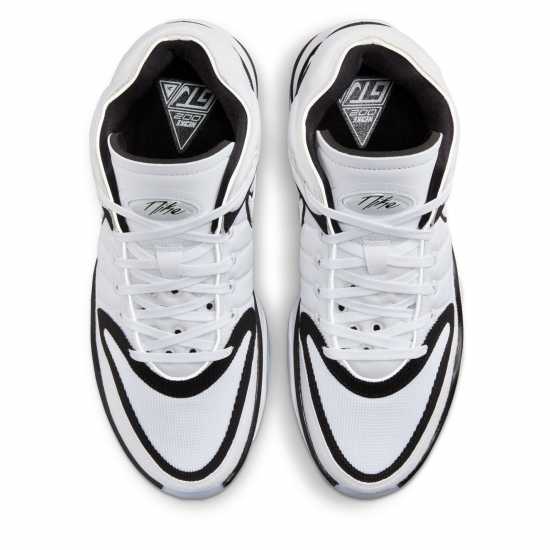 Nike Air Zoom G.t. Run 2 Basketball Shoes Wht/Blk/Gry Мъжки баскетболни маратонки