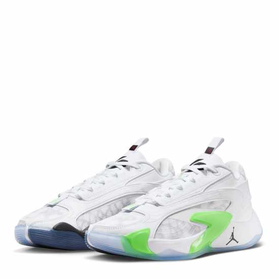 Air Jordan Luka 2 Basketball Shoes Бяло/Черно/Зелено Мъжки баскетболни маратонки
