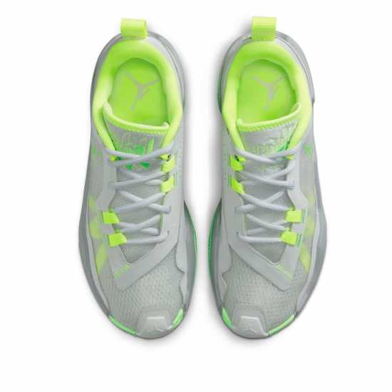 Air Jordan Jordan One Take 4 Basketball Shoes Silver/Green Мъжки баскетболни маратонки