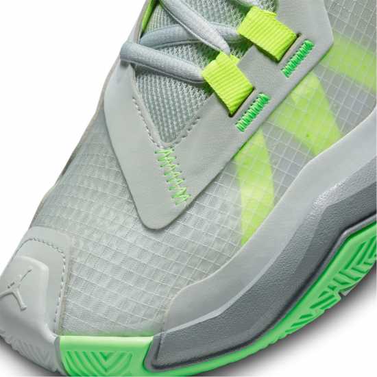 Air Jordan Jordan One Take 4 Basketball Shoes Silver/Green Мъжки баскетболни маратонки