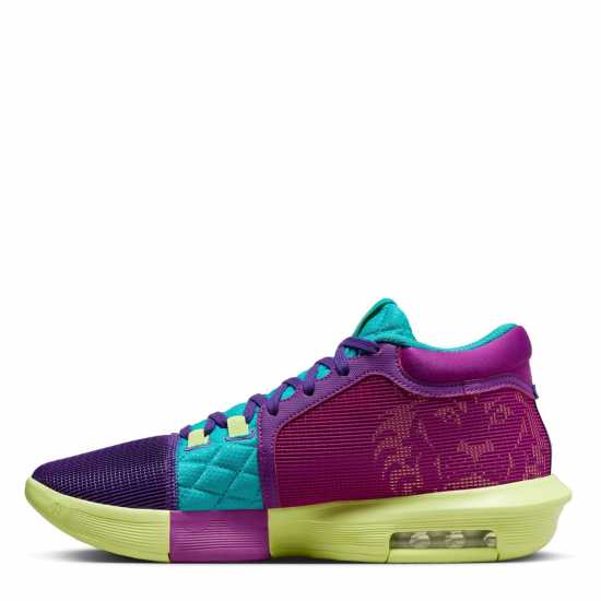 Nike Lebron Witness Viii Basketball Shoes Purple/Cactus Мъжки баскетболни маратонки