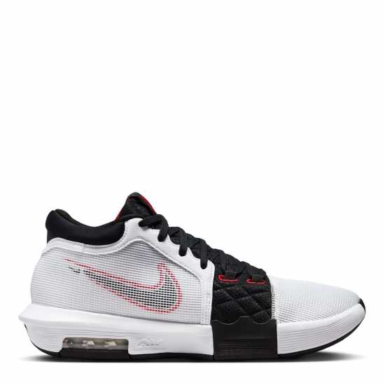 Nike Lebron Witness Viii Basketball Shoes Бяло/Черно/Червено Мъжки баскетболни маратонки