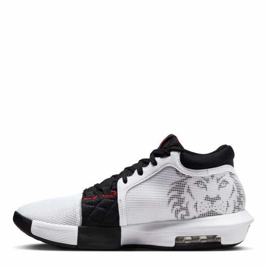 Nike Lebron Witness Viii Basketball Shoes Бяло/Черно/Червено Мъжки баскетболни маратонки