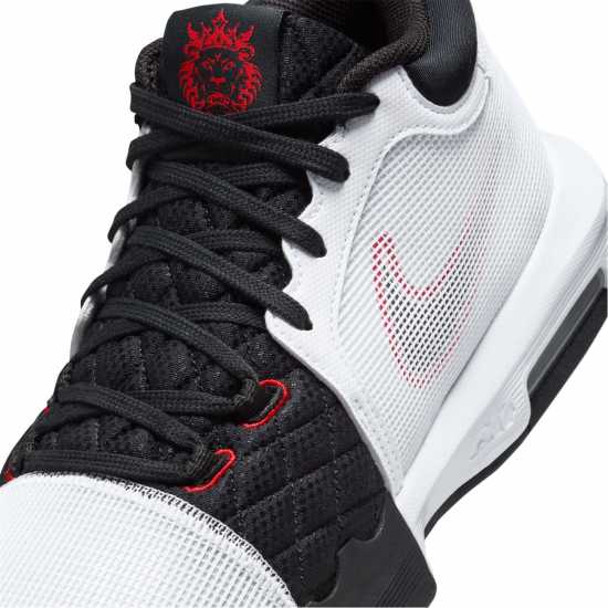 Nike Lebron Witness Viii Basketball Shoes Бяло/Черно/Червено Мъжки баскетболни маратонки