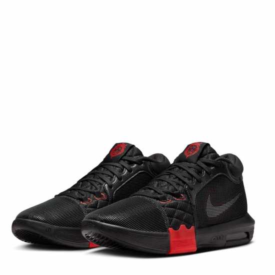 Nike Lebron Witness Viii Basketball Shoes Черно/Бяло/Червено Мъжки баскетболни маратонки