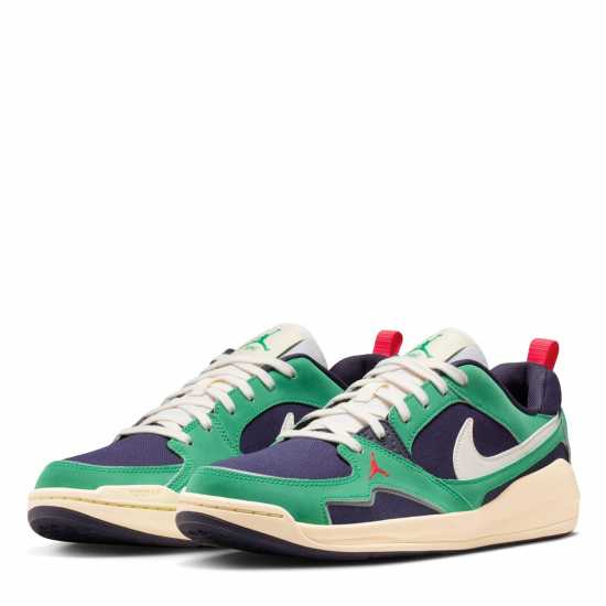 Air Jordan Men's Basketball Trainers Navy/Green 