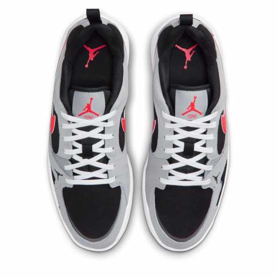 Air Jordan Men's Basketball Trainers Blk/Red/Grey 