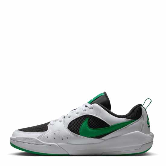 Air Jordan Men's Basketball Trainers Blk/Green/Wht 