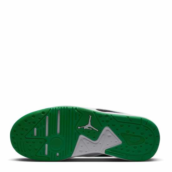 Air Jordan Men's Basketball Trainers Blk/Green/Wht 