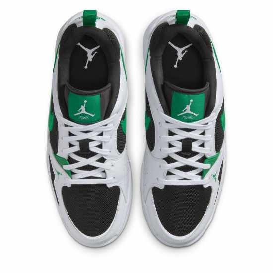 Air Jordan Men's Basketball Trainers Blk/Green/Wht 