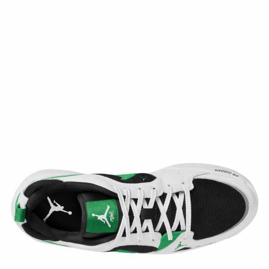 Air Jordan Men's Basketball Trainers Blk/Green/Wht 