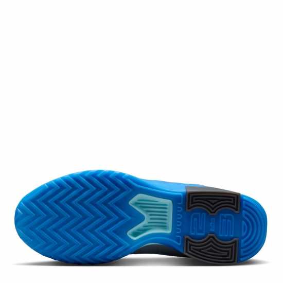 Nike Men's Basketball Trainers Grey/Blue 