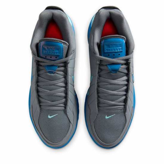 Nike Men's Basketball Trainers Grey/Blue 