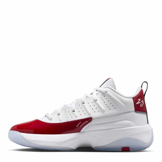 Air Jordan Max Aura 7 Shoes Mens White/Red 