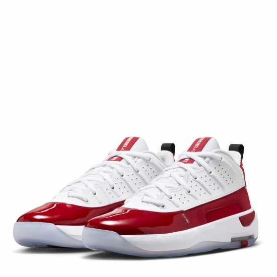 Air Jordan Max Aura 7 Shoes Mens White/Red 