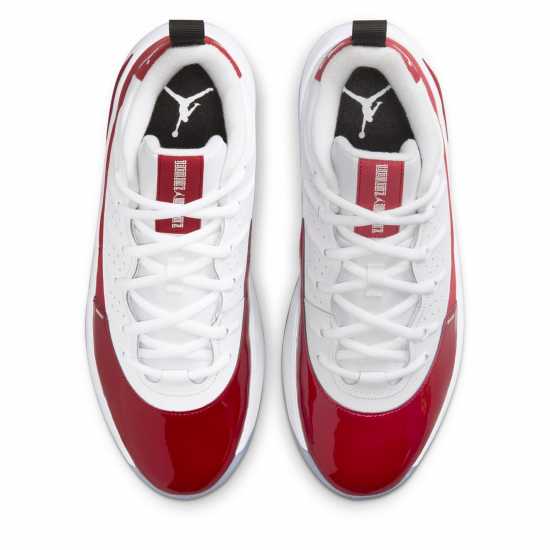 Air Jordan Max Aura 7 Shoes Mens White/Red 