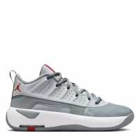 Air Jordan Aj Max Aura 7 Shoes Mens Сиво/червено 
