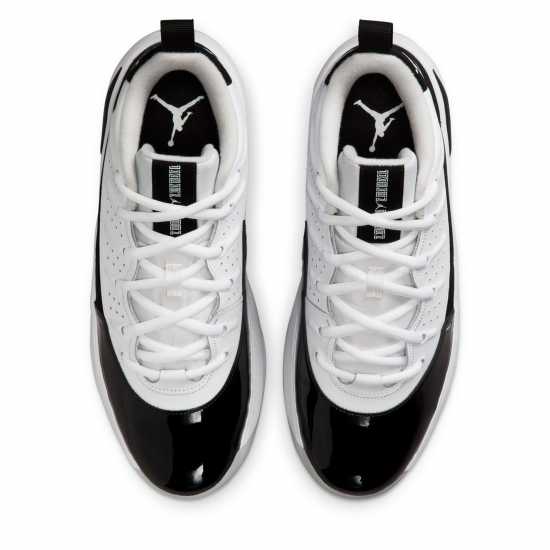 Air Jordan Max Aura 7 Shoes Mens Wht/Blk-Smt Wht Air Jordan Max Aura 7 Shoes Mens Wht/Blk-Smt Wht