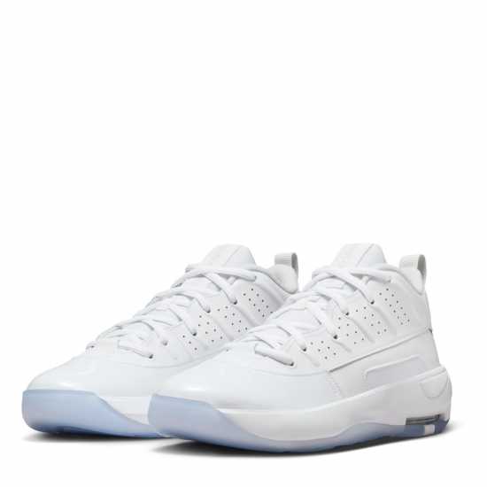 Air Jordan Aj Max Aura 7 Shoes Mens White/Grey 