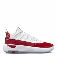 Air Jordan Aj Max Aura 7 Shoes Mens White/Red 