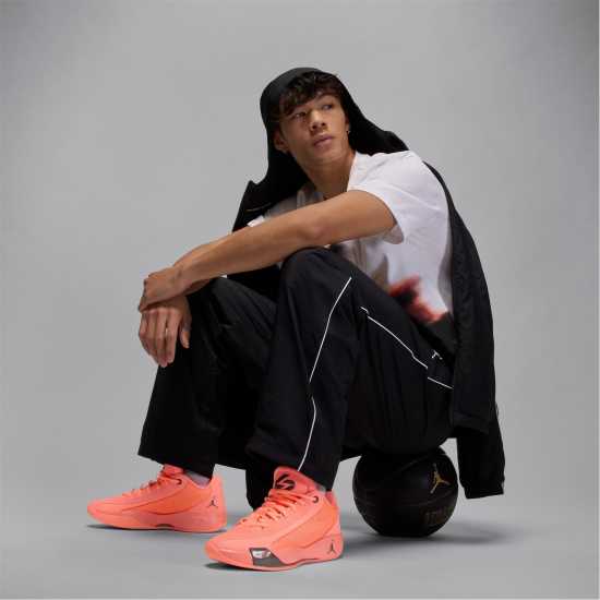 Air Jordan Luka 77 Basketball Trainers Брт Манго/Черно 