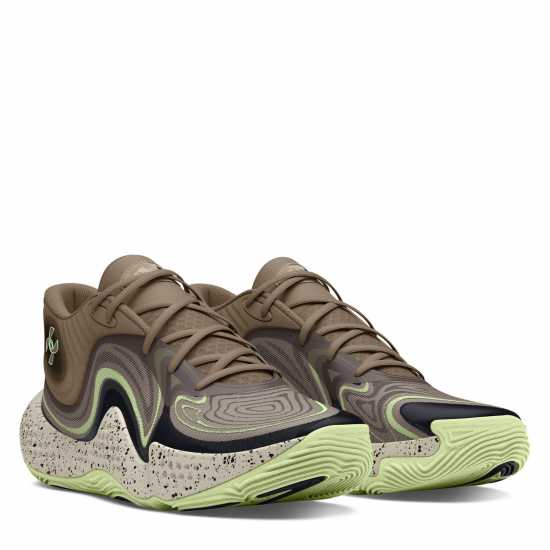 Under Armour Armour Ua Spawn 6 Mid Camo Basketball Trainers Unisex Adults  Баскетболни маратонки