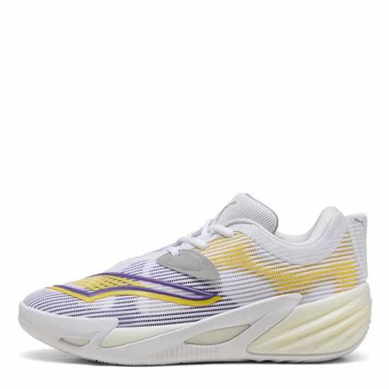 Puma Men's All-Pro Nitro 2 Basketball Trainers Puma White-Pe Puma Men's All-Pro Nitro 2 Basketball Trainers Puma White-Pe