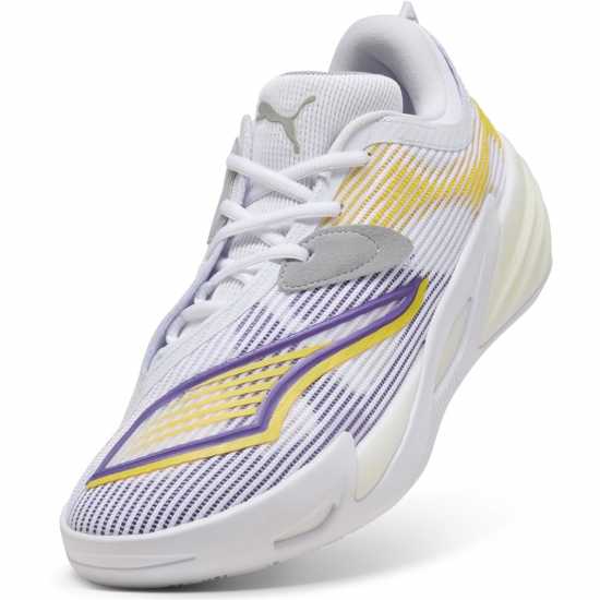 Puma Men's All-Pro Nitro 2 Basketball Trainers Puma White-Pe Puma Men's All-Pro Nitro 2 Basketball Trainers Puma White-Pe