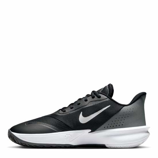 Nike Precision Vii Basketball Trainers Adults Черно/Бяло Мъжки маратонки