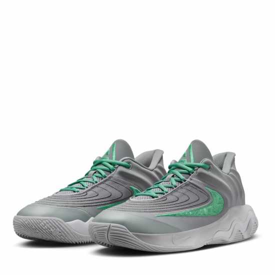 Nike Giannis Immortality 4 Basketball Trainers Adults Grey/Green 