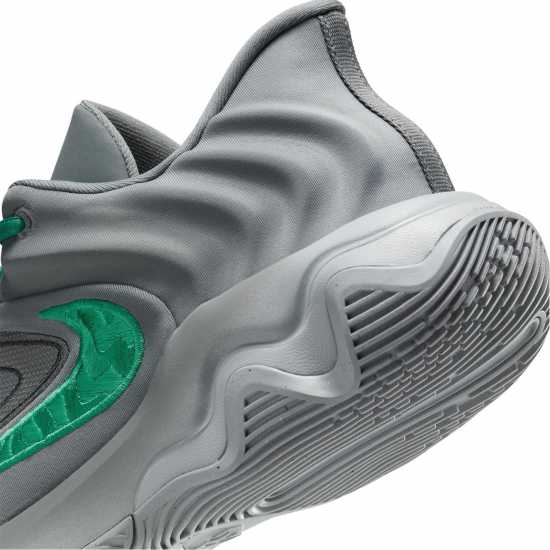 Nike Giannis Immortality 4 Basketball Trainers Adults Grey/Green 