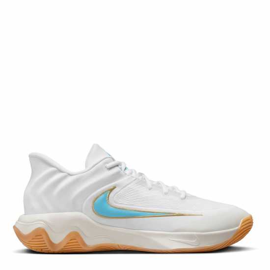 Nike Giannis Immortality 4 Basketball Trainers Adults White/Blue Мъжки маратонки