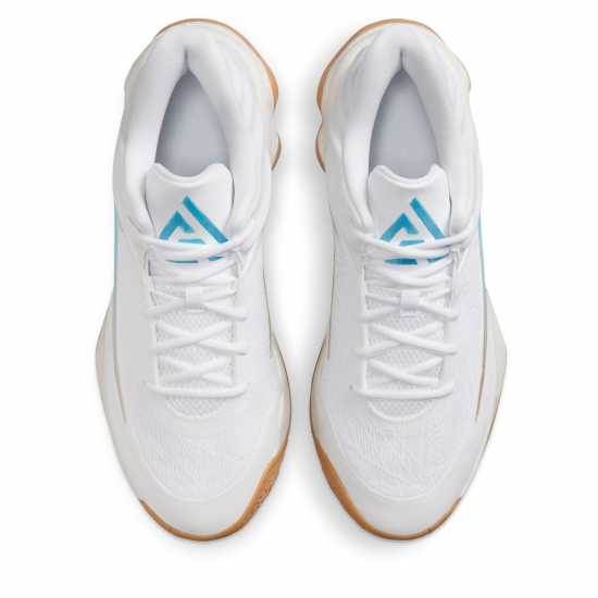 Nike Giannis Immortality 4 Basketball Trainers Adults White/Blue Мъжки маратонки